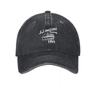 Baseball Cap Inspired by The Cannonball Run - J.J. Mcclure Racing Party Custom Man Women's