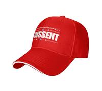 Baseball Cap par Crainte pour Notre Démocratie, Je Dissident Mode Denim Casquette pour Classique Denim Baseball Chapeau pour Voyage Sport Les Saisons