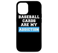 Baseball Cards are My Addiction Card Collector Pack Breaker Coque pour iPhone 12/12 Pro