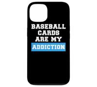 Baseball Cards are My Addiction Card Collector Pack Breaker Coque pour iPhone 13