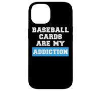 Baseball Cards are My Addiction Card Collector Pack Breaker Coque pour iPhone 14