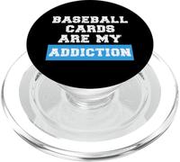 Baseball Cards are My Addiction Card Collector Pack Breaker PopSockets PopGrip pour MagSafe