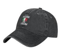 Baseball Casquette Je suis Italien Unisexe Baseball Casquette Visiere pour Homme Golf Femmes