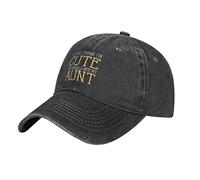 Baseball Casquette Si Tu Penses Que Je suis Mignon, Tu Devrais Voir Ma Tante Léger Baseball Casquette Chapeau pour Femmes Homme Les Saisons