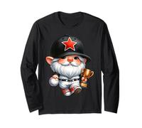 Baseball Coach Gnome With Winner Trophy For Baseball Team Manche Longue