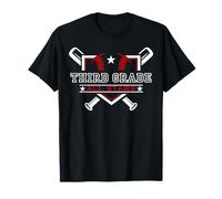 Baseball de troisième année pour Enfants de 3e année pour la rentrée Scolaire T-Shirt