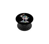 Baseball Drip Ice Cream Dripping Funny Game Day Boys Kids PopSockets PopGrip Adhésif