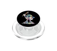 Baseball Drip Ice Cream Dripping Funny Game Day Boys Kids PopSockets PopGrip pour MagSafe