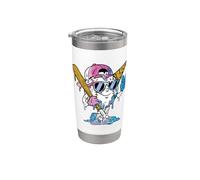Baseball Drip Ice Cream Dripping Funny Player Game Day Boys Gobelet isotherme en acier inoxydable double paroi