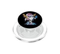 Baseball Drip Ice Cream Dripping Funny Player Game Day Boys PopSockets PopGrip pour MagSafe