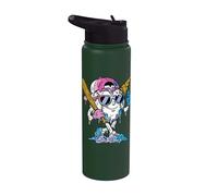 Baseball Drip Ice Cream Dripping Funny Player Game Day Boys Stainless Steel Insulated Water Bottle