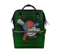 Baseball En Colère Sac à Langer Sac à Dos Grande Capacité Multifonction Sac à Couches pour Voyage Maman Femme Papa