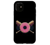 Baseball Et Donuts Mes Deux Amours Coque pour iPhone 11