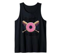 Baseball Et Donuts Mes Deux Amours Débardeur