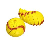 Baseball Fidget Ball Toy - Twist Shape Changing Finger Relaxation Game | Baseball imprimé en 3D,pour Hommes Femmes Adultes Enfant étudiant Maison Bureau Table de Chevet dortoir étagère