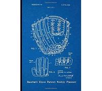 Baseball Glove Patent Weekly Planner