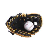 Baseball Glove Soft Training - Softball Compact -Leather Outfield Gloves Youth Adults Enthusiasts | Mitaines de pratique pour le sport | Multiuse