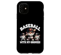 Baseball Gnome Grandpa With Sayings For Baseball Dad Coach Coque pour iPhone 11