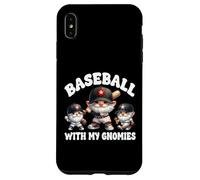 Baseball Gnome Grandpa With Sayings For Baseball Dad Coach Coque pour iPhone XS Max