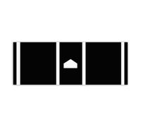 Baseball Hitting Mat - PU Silicone 135x30cm | Anti Slip Baseball Swing Training Mat Softball Practice Pad for Pitching Hitting Drill | for Home Backyard Gym Indoor Outdoor Sports Use