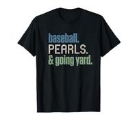 Baseball Hommes. Perles. & Going Yard. College Pro Players T-Shirt