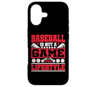 Baseball is Not A Game It's A Lifestyle Coque pour iPhone 17