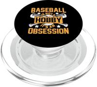 Baseball is Not A Hobby It's an Obsession PopSockets PopGrip pour MagSafe