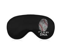 Baseball It's in MySleep Masque pour les yeux Soft Eye Covers Blocking Lights Bandeau avec sangle réglable pour la sieste de voyage