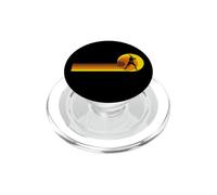 Baseball Joueur de Base-Ball Vintage 70s 80s Années Baseball PopSockets PopGrip pour MagSafe