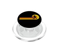 Baseball Joueur de Base-Ball Vintage 70s 80s Années Baseball PopSockets PopGrip pour MagSafe