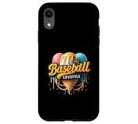 Baseball Lifestyle 101 Crème glacée pour Jeunes Coque pour iPhone XR