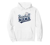Baseball Mama Galaxy Heart Sports Mom Sweat à Capuche