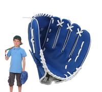 Baseball Mitt - PU Leather Fielding Glove | Thickened Cushion Palm, Adjustable Wrist Strap, Soft Catch Training Gear, Pitcher Catcher Practice Equipment for Youth Teens Adults, Outdoor Sport Supply