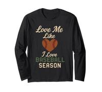 Baseball Mom Dugout Life Day Game Day Support Team Spirit Manche Longue