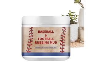 Baseball Mud, Ball Softening Clay, Darkening Grip Enhancer, Game-Ready Conditioning for Footballs, Baseballs, Practice, School Sports, Outdoor Leagues, Training Fields, or Game Day Use