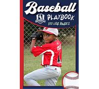 Baseball Playbook & Score Book: Baseball Records Book | Baseball Strategy Book with Back Cover Inspirational Quote: I Teach my Kid to Hit & Steal (Baseball Gifts for Boys)