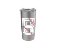 BASEBALL Player #5 Jersey Back No 5 Sports Pit Ball Gobelet isotherme en acier inoxydable double paroi