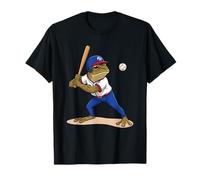 Baseball Porto Rico Patriotic Flag Boricua Baseball Player T-Shirt