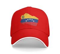 Baseball pour Homme Et Femme Venezuela Drapeau National Casquette De Baseball Casquette De Baseballs Polyester De Sport Décontractée Style Polo Classique