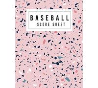 Baseball Score Sheet: This baseball scorecard record the hits, runs, and various plays of both the home and visiting teams. 70 Pages Baseball Players