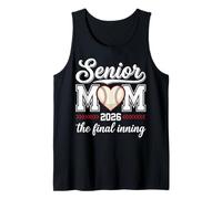 Baseball Senior Mom 2026 Final Inning Senior Mama Débardeur
