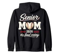 Baseball Senior Mom 2026 Final Inning Senior Mama Sweat à Capuche
