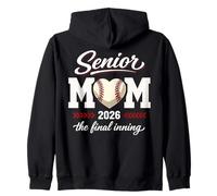 Baseball Senior Mom 2026 Final Inning Senior Mama Sweat à Capuche