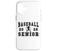 Baseball Senior Night Baseball Senior 2026 Graduation 55 Coque pour iPhone 16 Plus