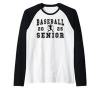 Baseball Senior Night Baseball Senior 2026 Graduation 55 Manche Raglan