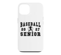Baseball Senior Night Baseball Senior 2027 Graduation 55 Coque pour iPhone 13