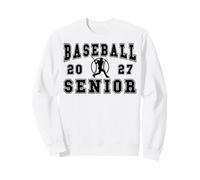 Baseball Senior Night Baseball Senior 2027 Graduation 55 Sweatshirt