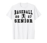 Baseball Senior Night Baseball Senior 2027 Graduation 55 T-Shirt Graphique avec Valeur