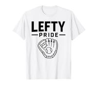 Baseball Softball gaucher fière Femme Homme rétro T-Shirt