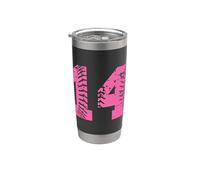Baseball Softball Numéro #14 Gobelet isotherme en acier inoxydable double paroi